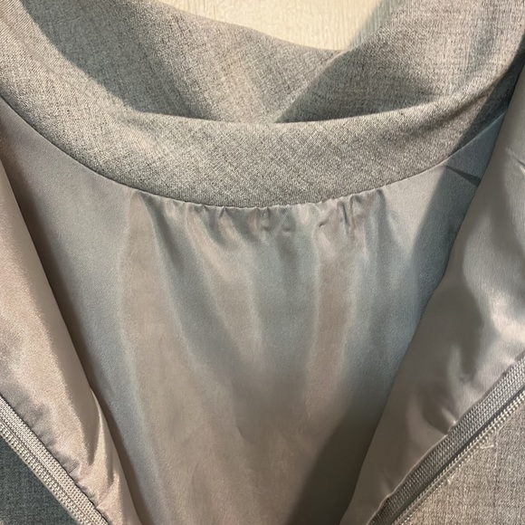 CALVIN KLEIN size 8 light grey dress - Picture 7 of 9